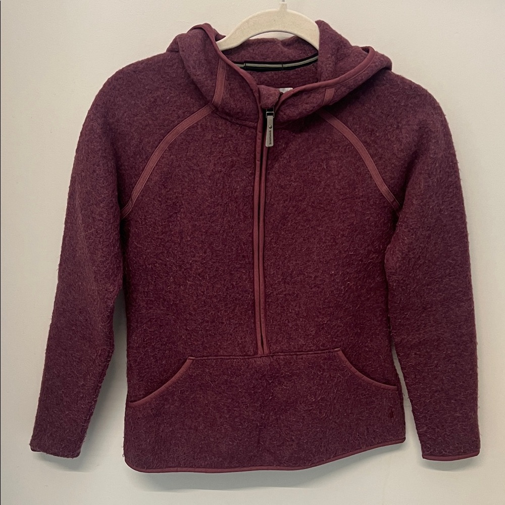 Smartwool Maroon Women's Hooded Sweater